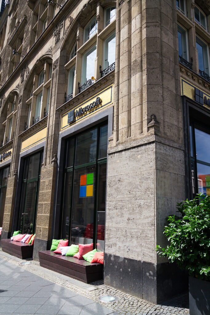 image of microsoft building